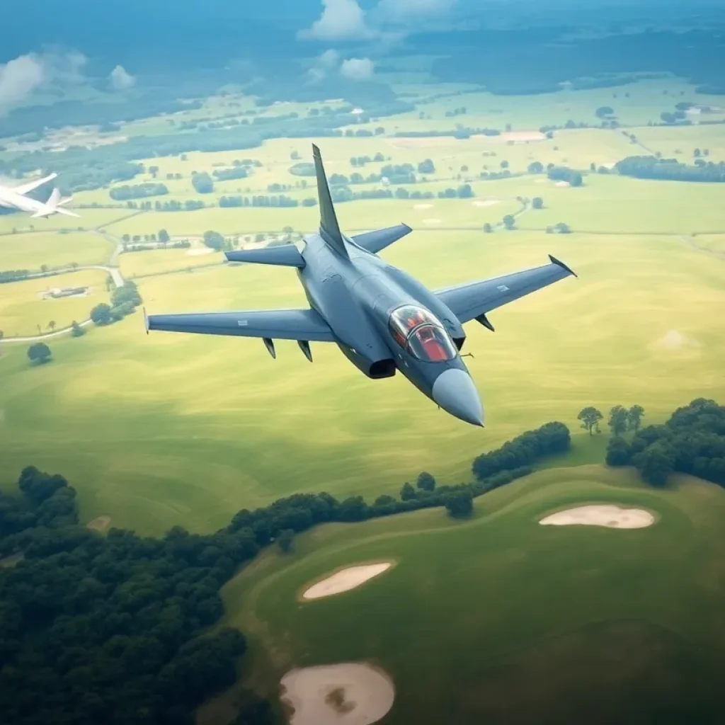 Military Jet Interception