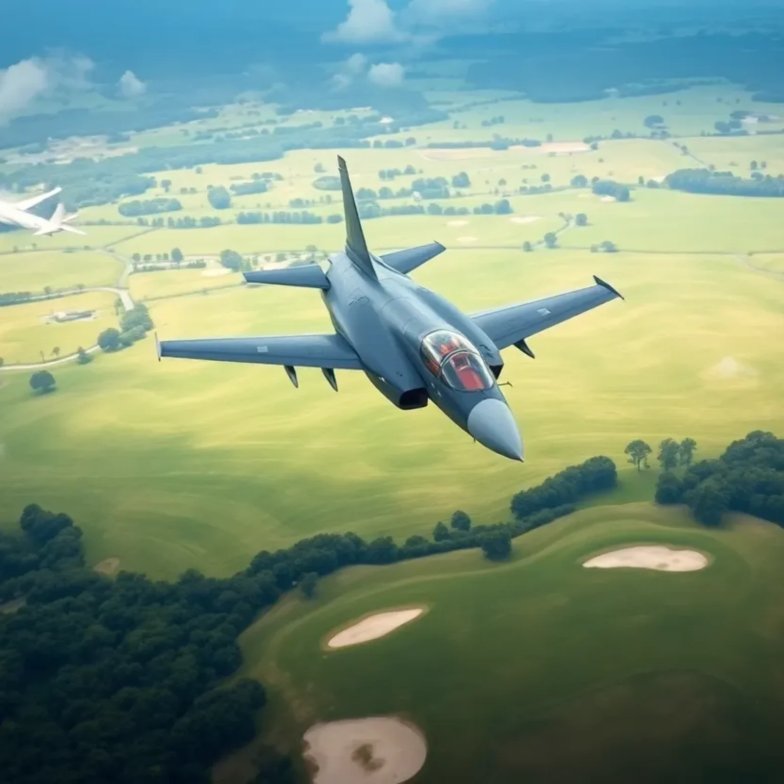 Military Jet Interception