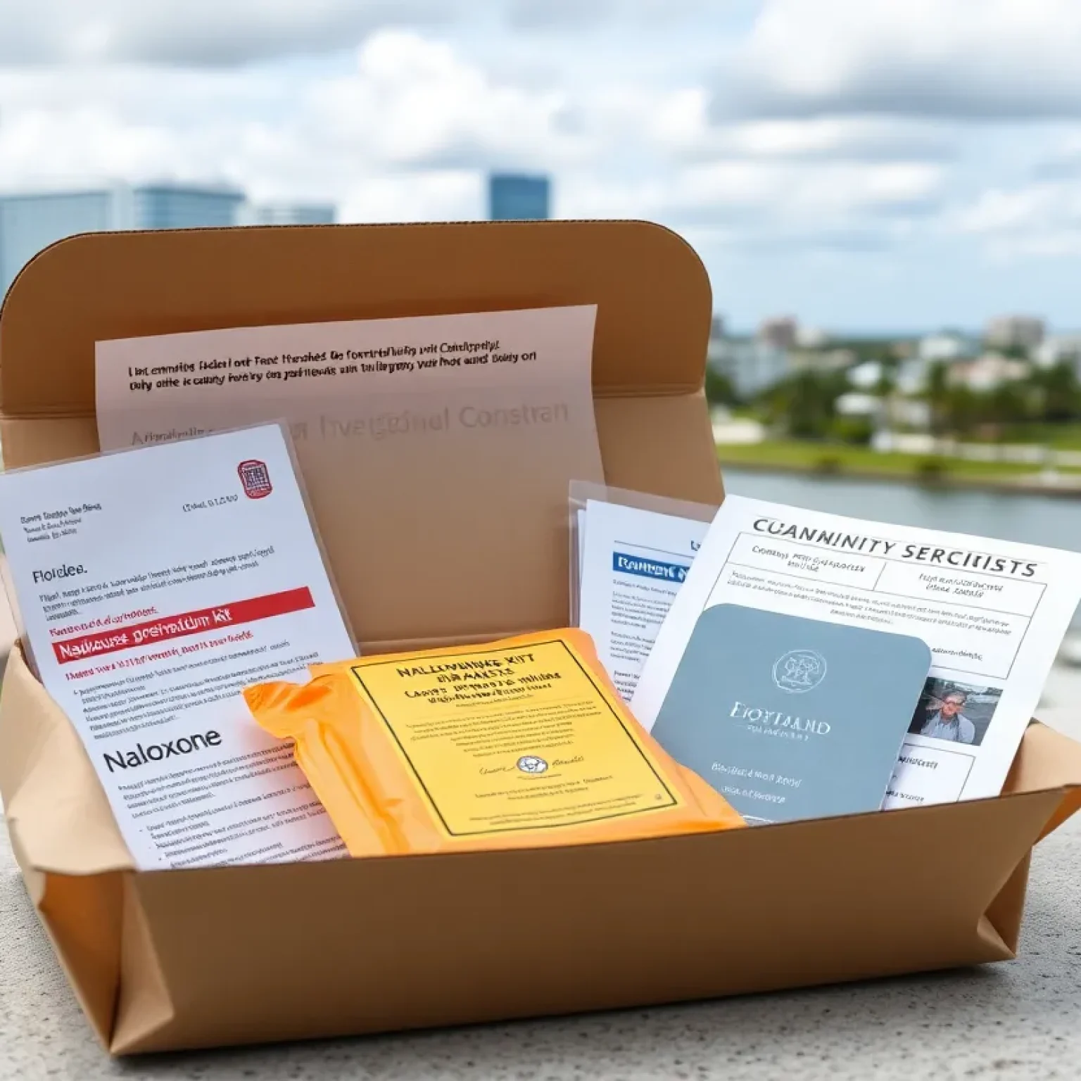 Naloxone kits for overdose prevention