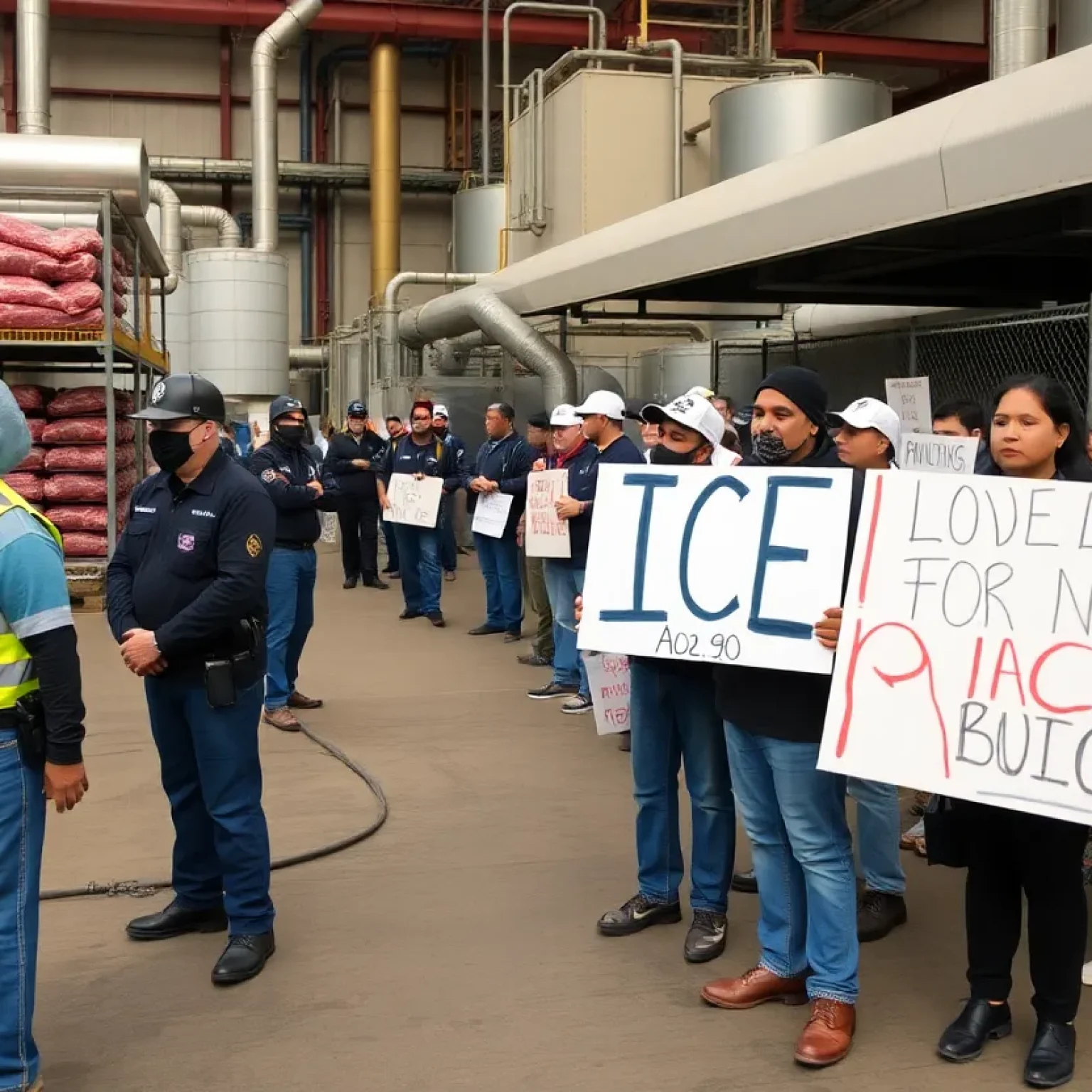 Omaha Immigration Raid Protest