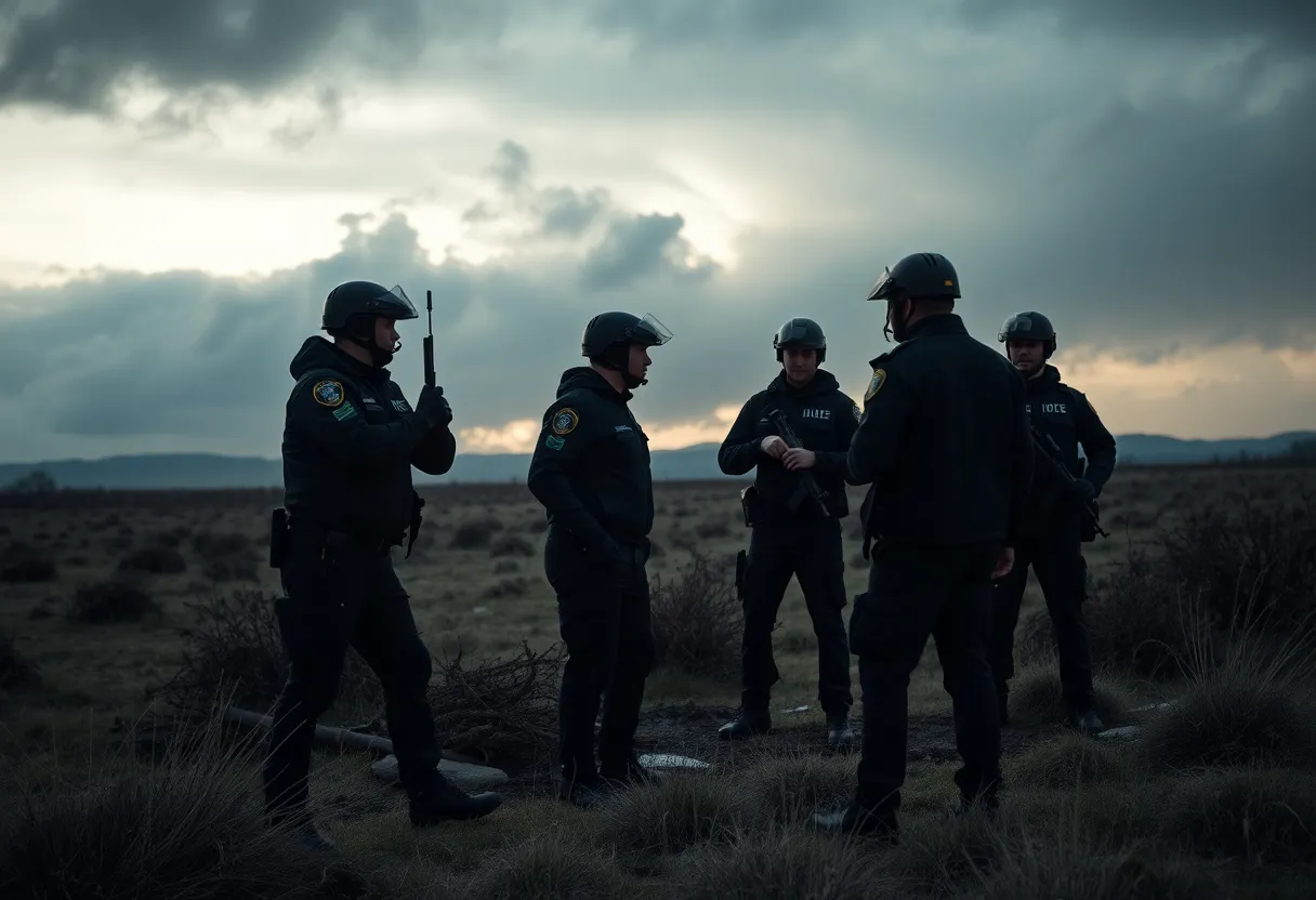 Police Operation to Capture Fugitive Drug Lord