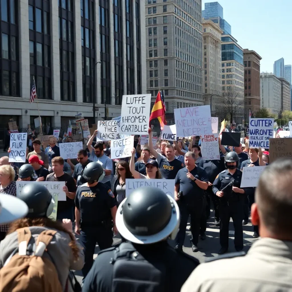 Protests Against Military Deployment