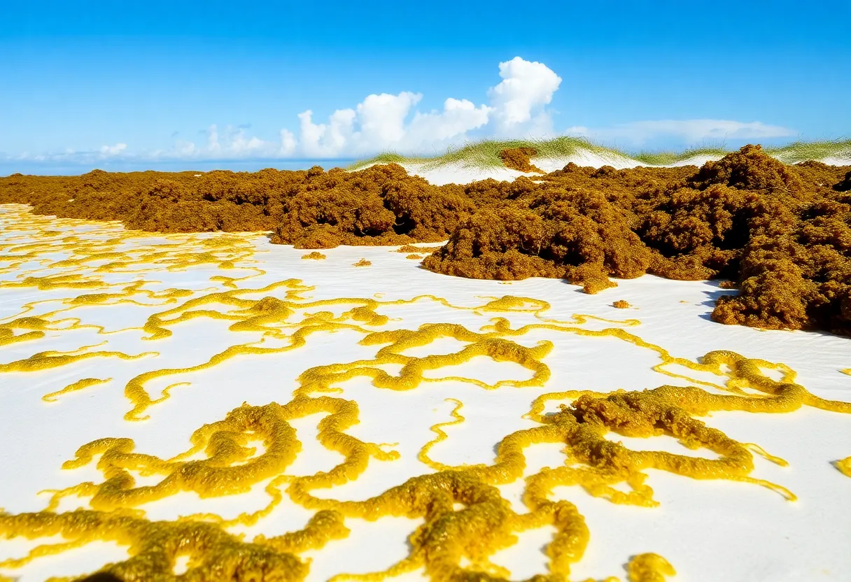 Sargassum Seaweed Bloom in Florida