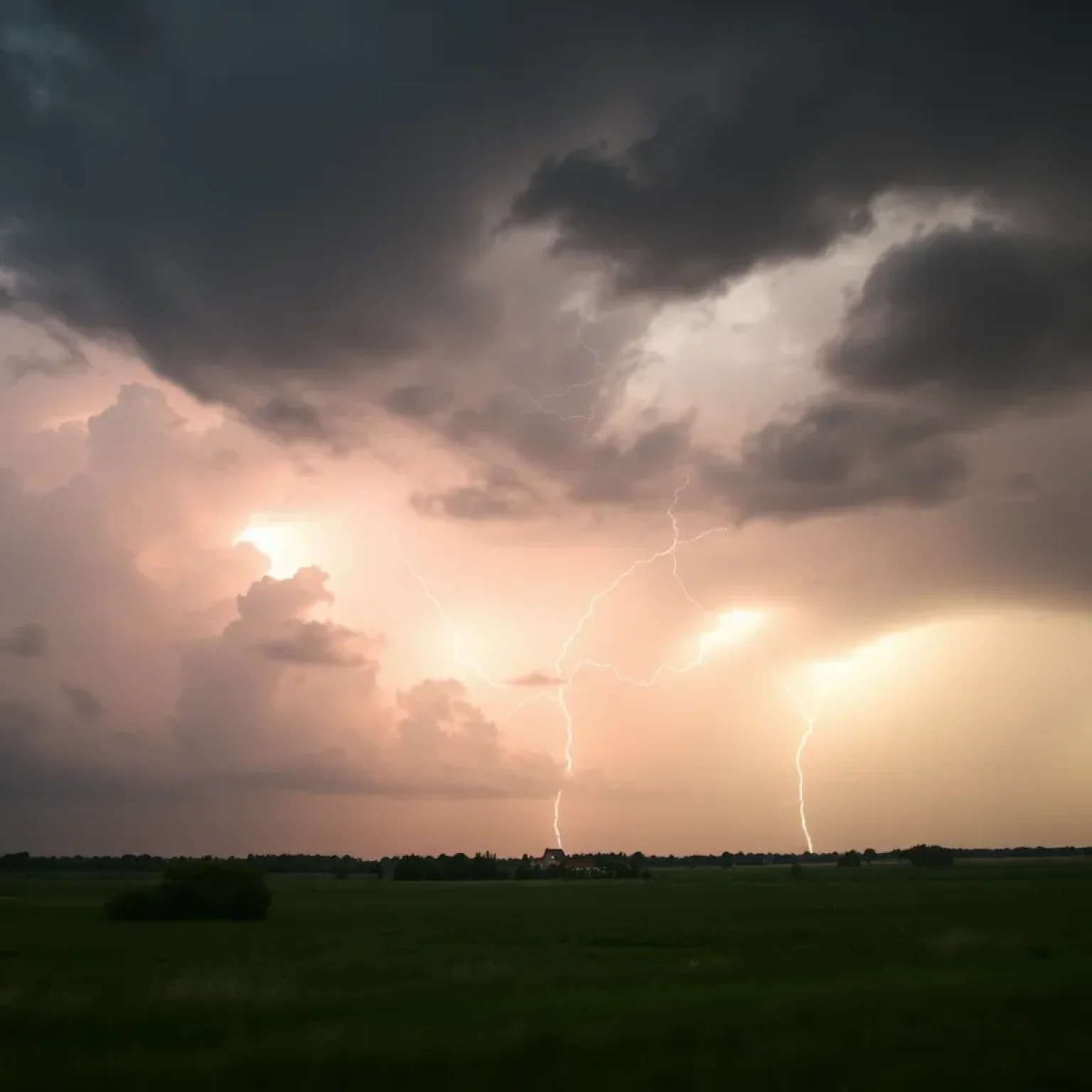 Severe Thunderstorm in North Texas