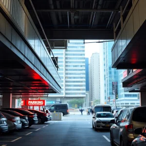 New parking garage in St. Petersburg's Edge District