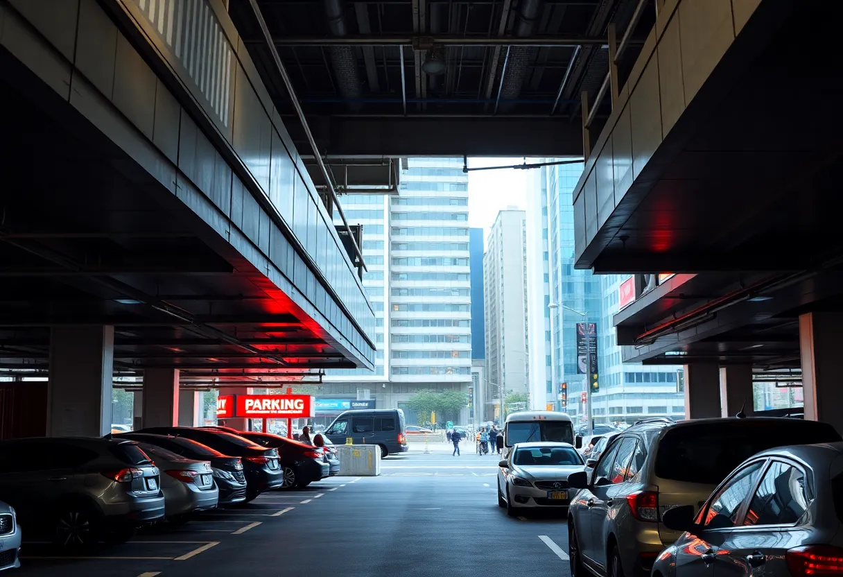 New parking garage in St. Petersburg's Edge District