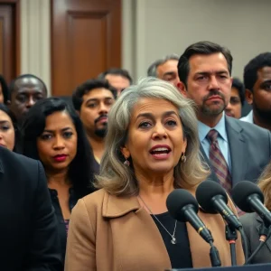 Tensions at DHS Press Conference
