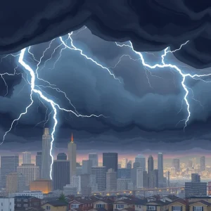 Historic Tornado Warning in San Francisco
