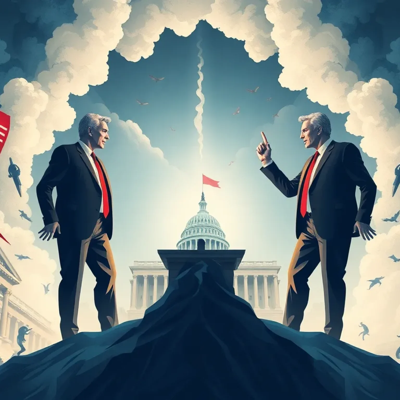 Trump Musk Showdown