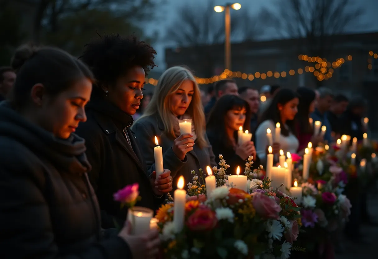 Vigil for Minnesota Lawmakers
