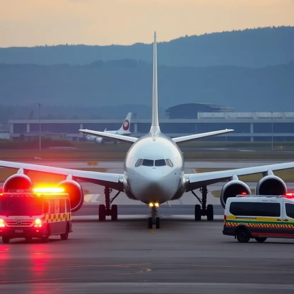Emergency landing of Allegiant Airlines Flight