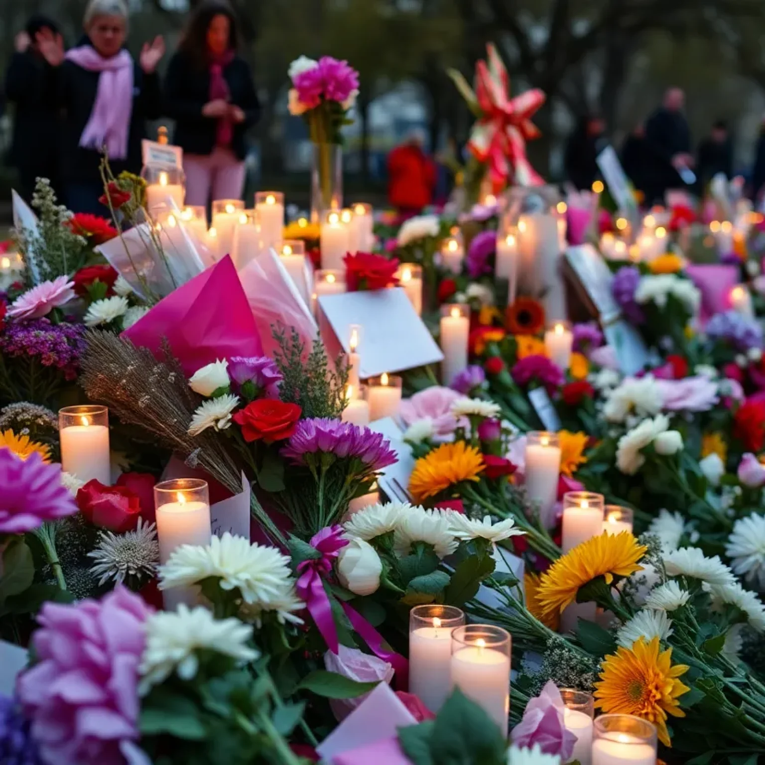 Community Memorial for Hate Crime Victim