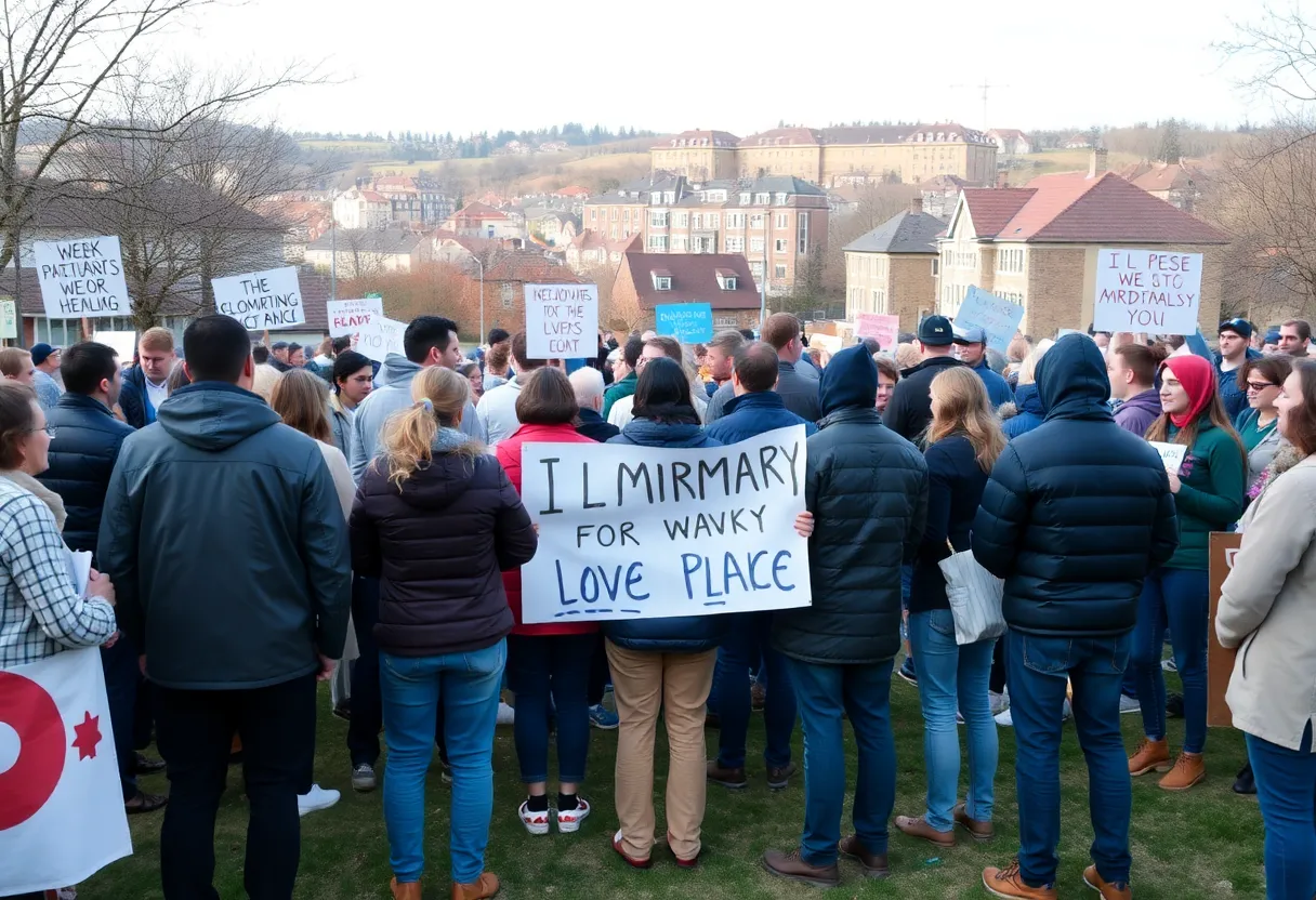Community Support After Shooting Incident