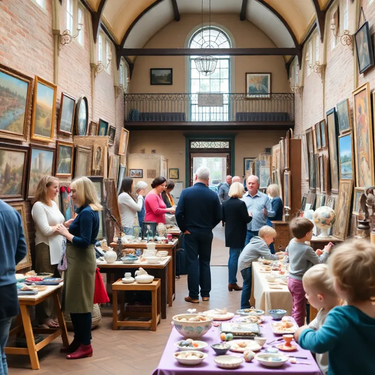 Artisans showcasing their work at the Cool Art Show in St. Petersburg