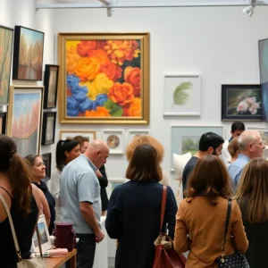 Artwork at the Cool Art Show in St. Petersburg Coliseum