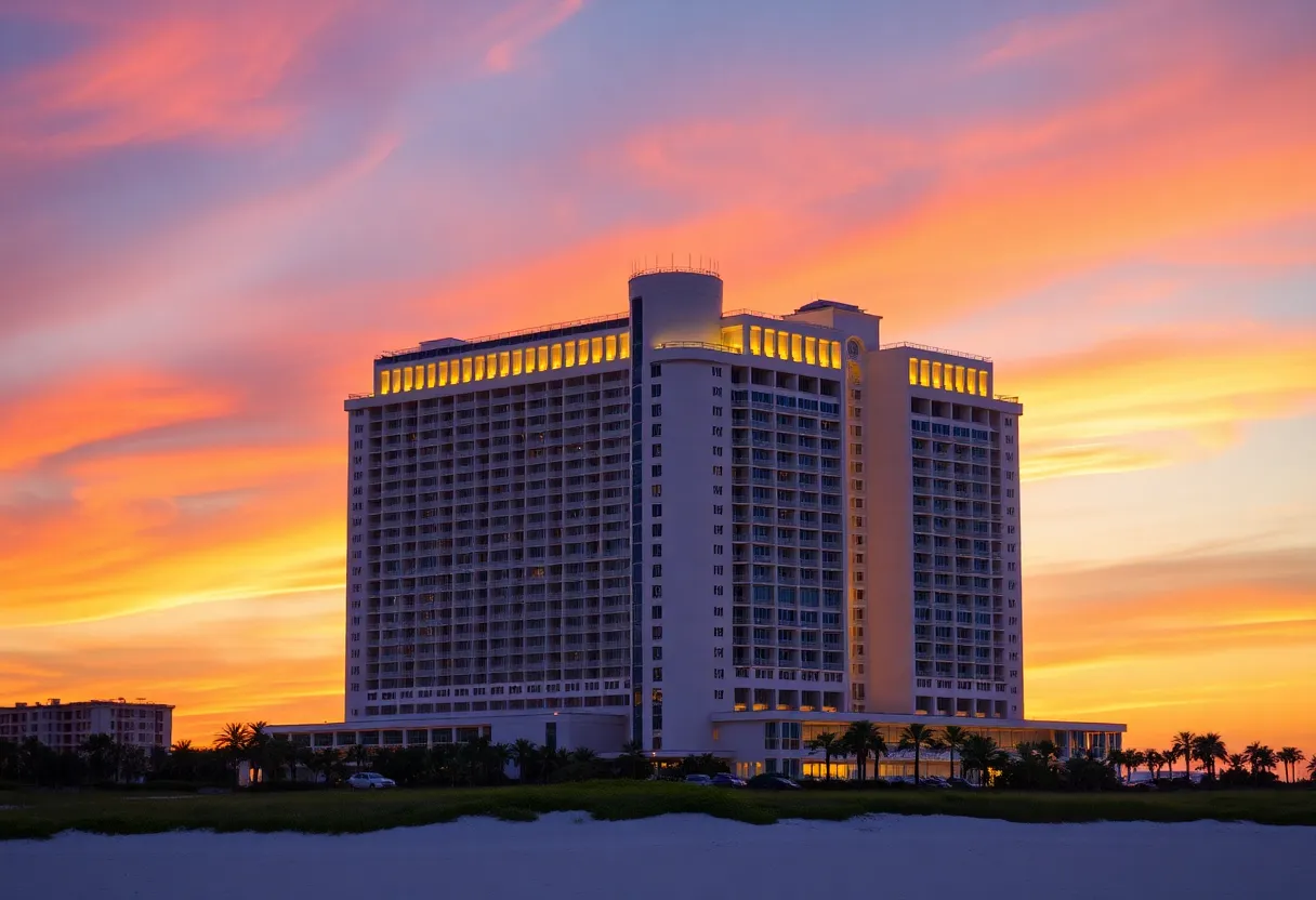 The iconic Don CeSar hotel on St. Pete Beach reopened after renovations.