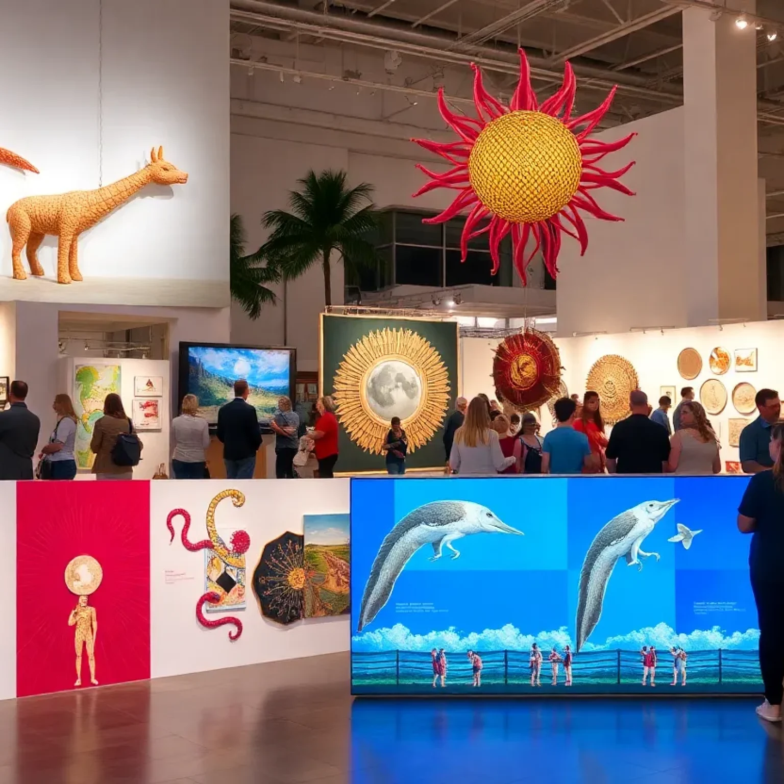 Art installations and cultural events in Florida
