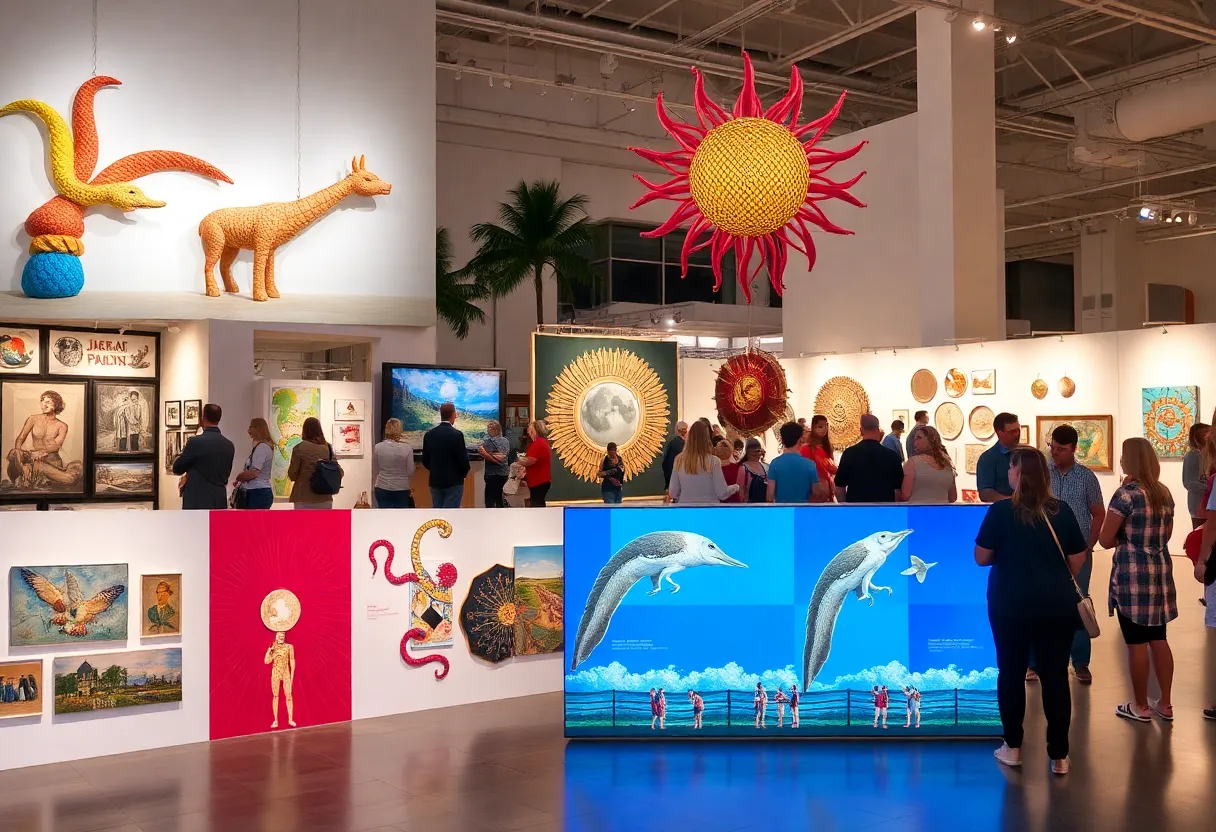 Art installations and cultural events in Florida