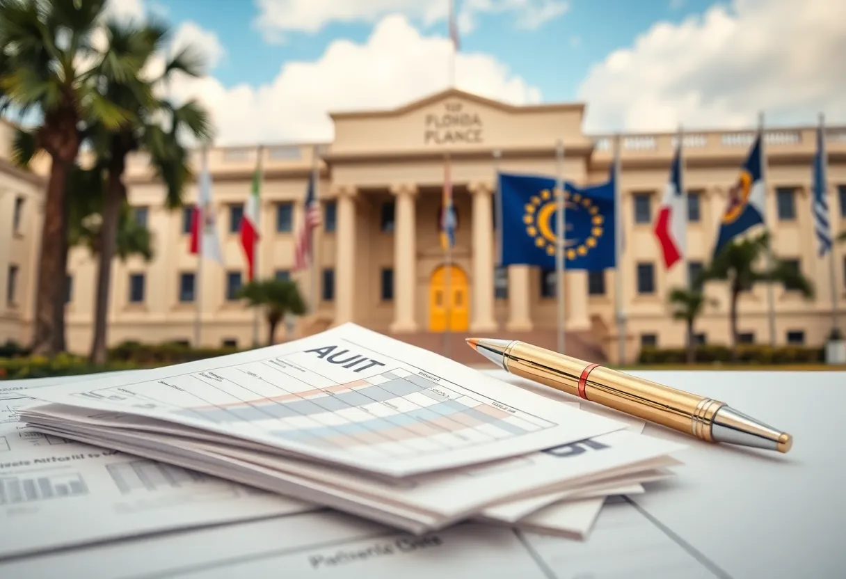 Florida State Audits Announcement