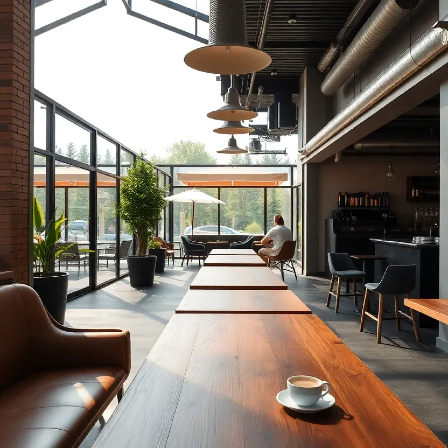 Interior of HB Gold Bar cafe in St. Petersburg, Florida
