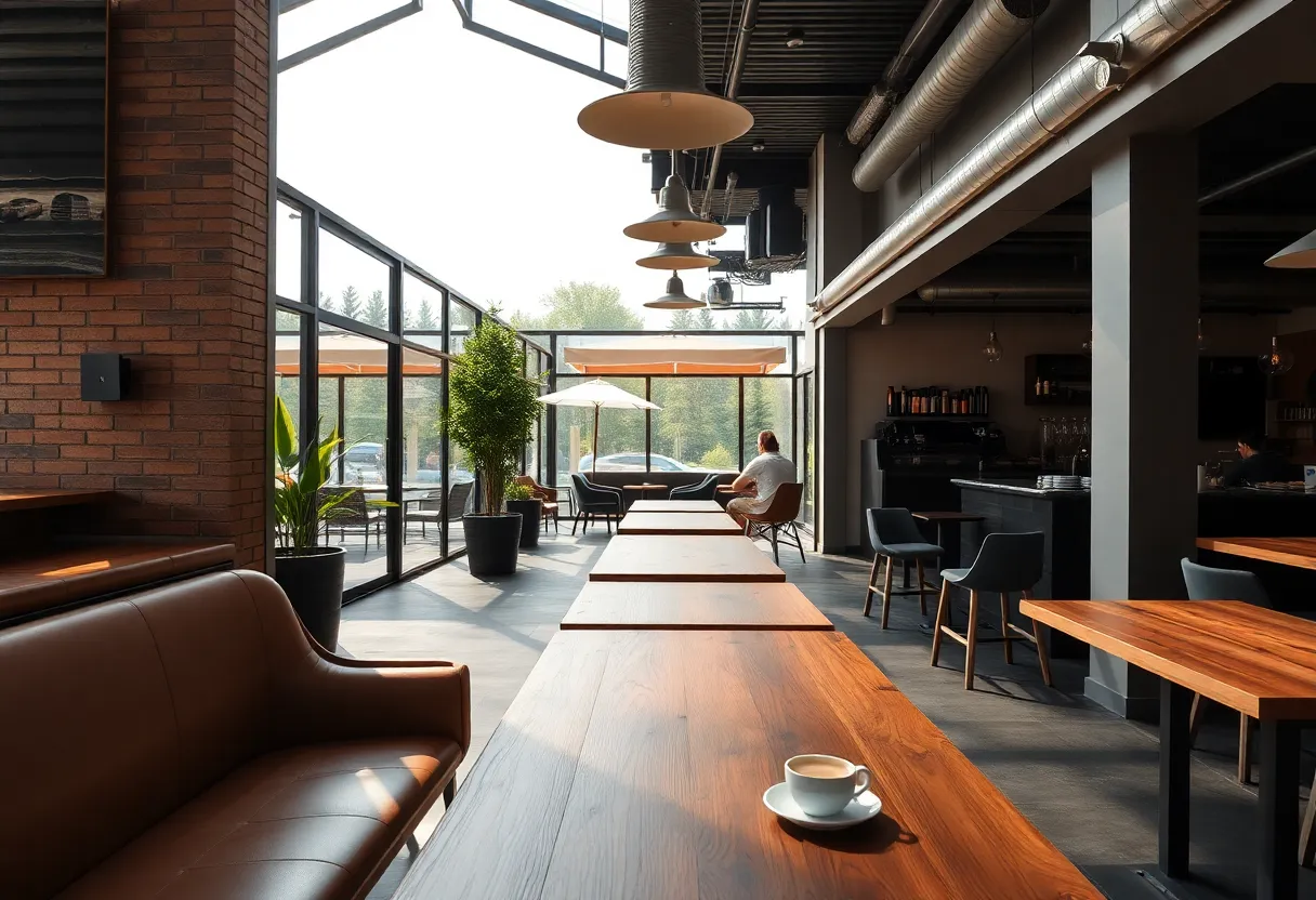 Interior of HB Gold Bar cafe in St. Petersburg, Florida