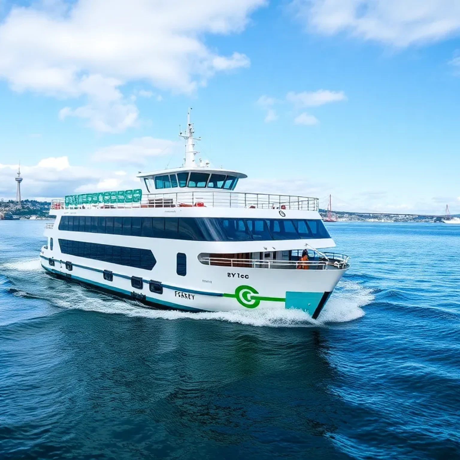 Hybrid Electric Ferry in Puget Sound