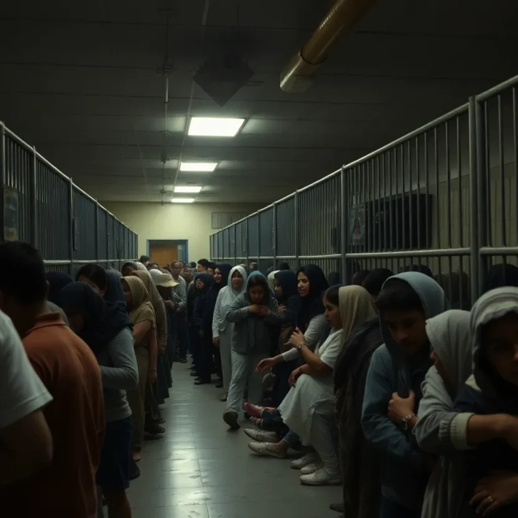 Conditions in Immigration Detention Facility