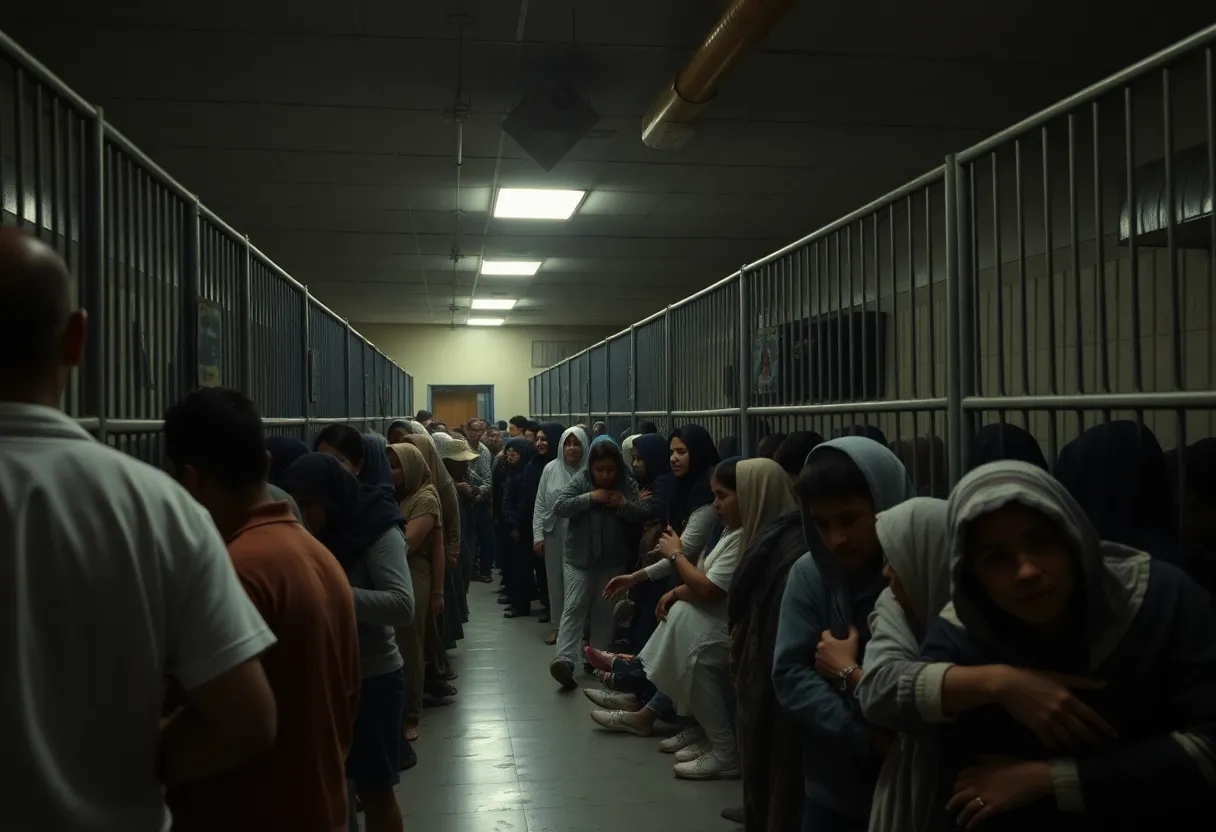 Conditions in Immigration Detention Facility
