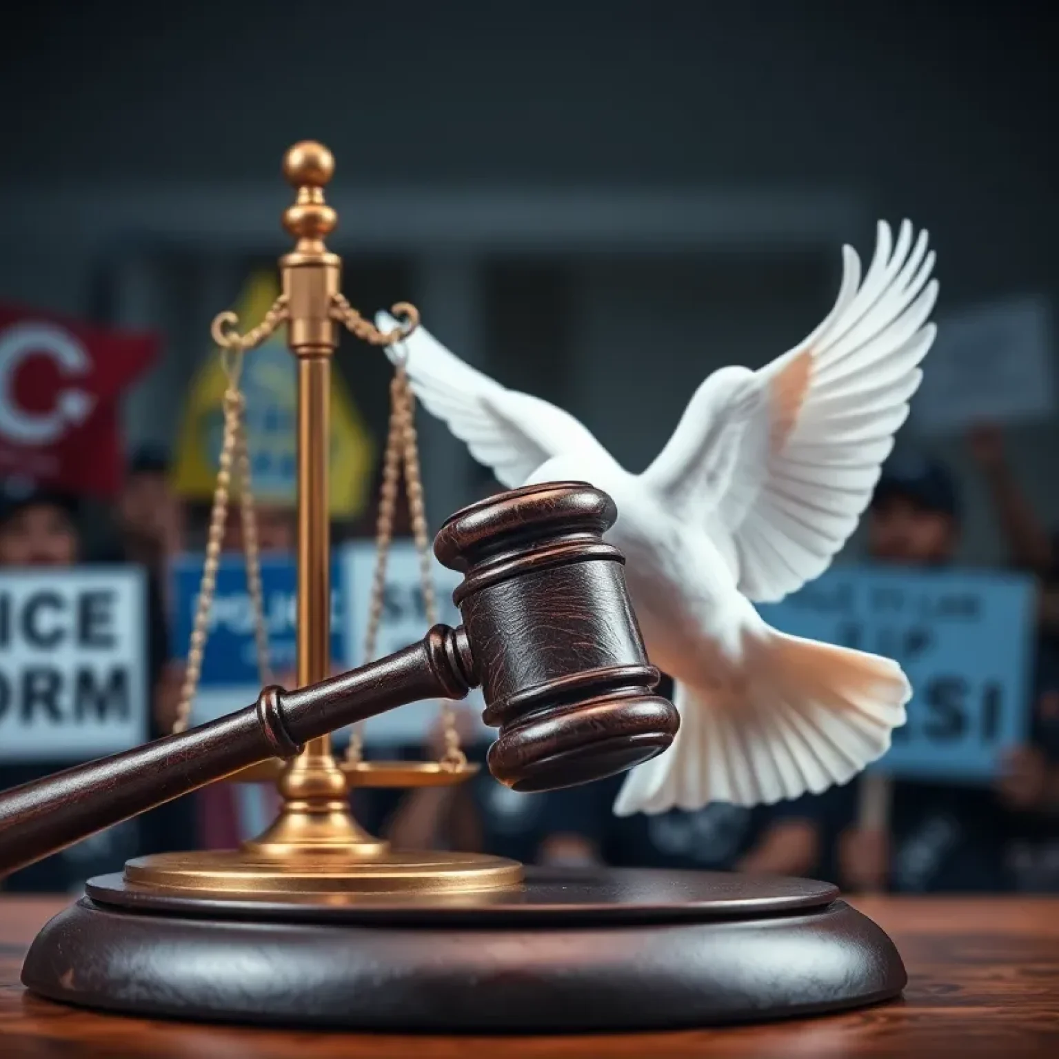 Symbol of Justice and Accountability