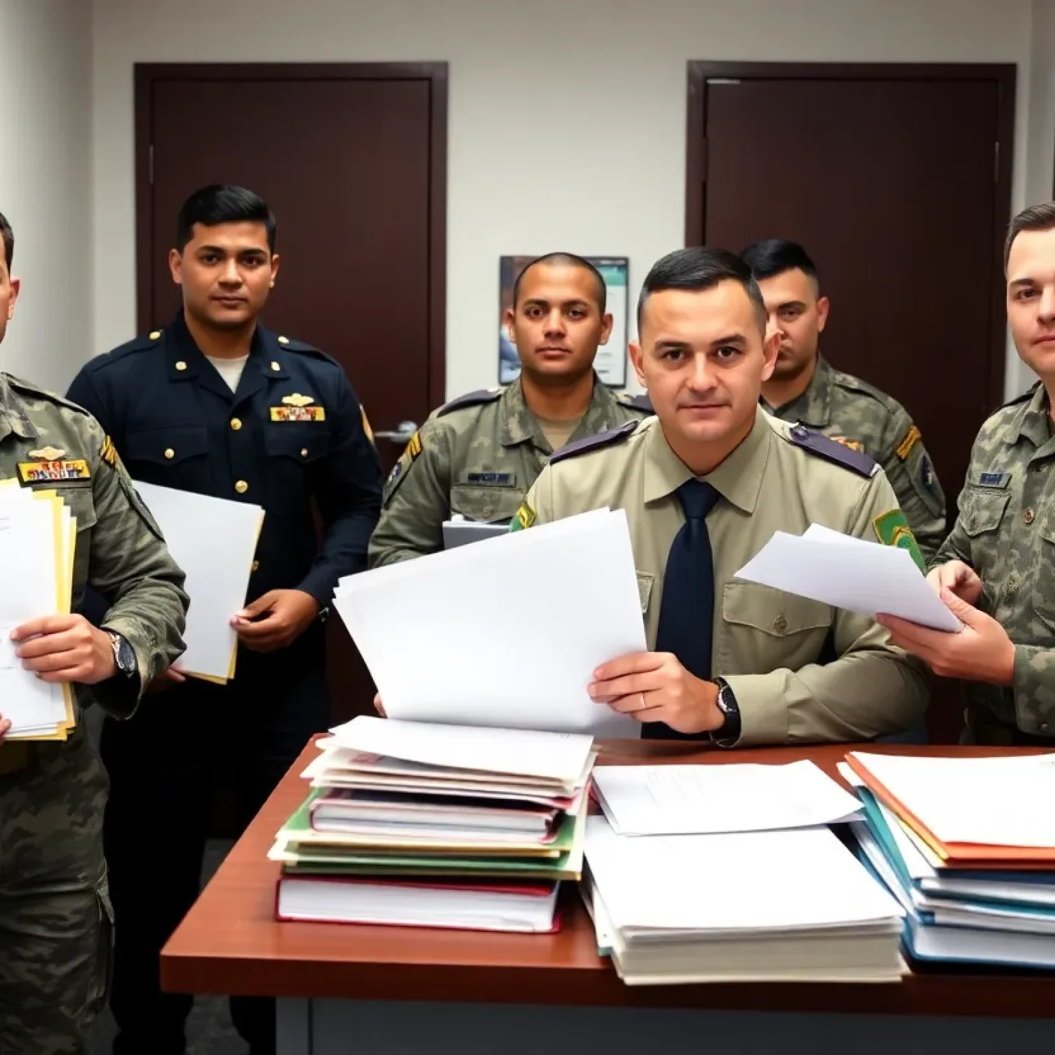 Marines Assisting ICE Operations