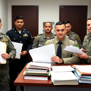 Marines Assisting ICE Operations