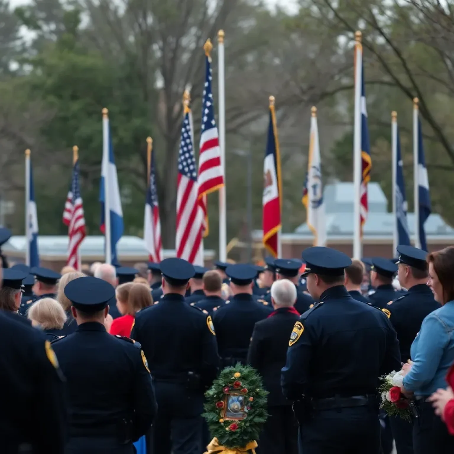 Memorial for Fallen L.A. Deputies
