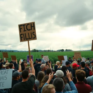 Protests Erupt Over Immigration Raid
