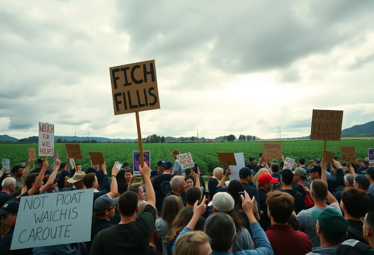 Protests Erupt Over Immigration Raid