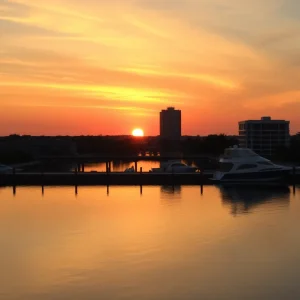 Sunset in St. Petersburg, Florida