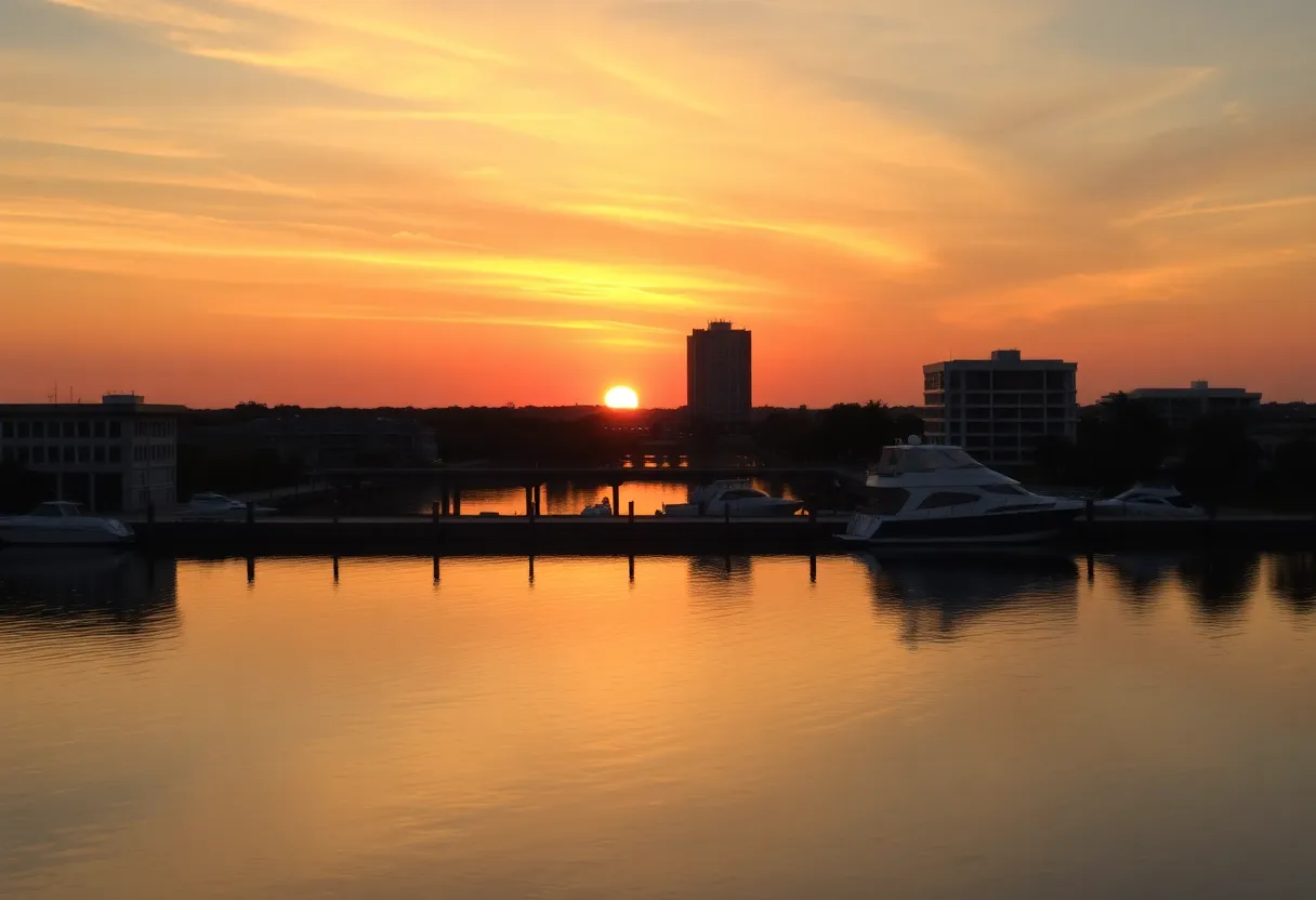 Sunset in St. Petersburg, Florida