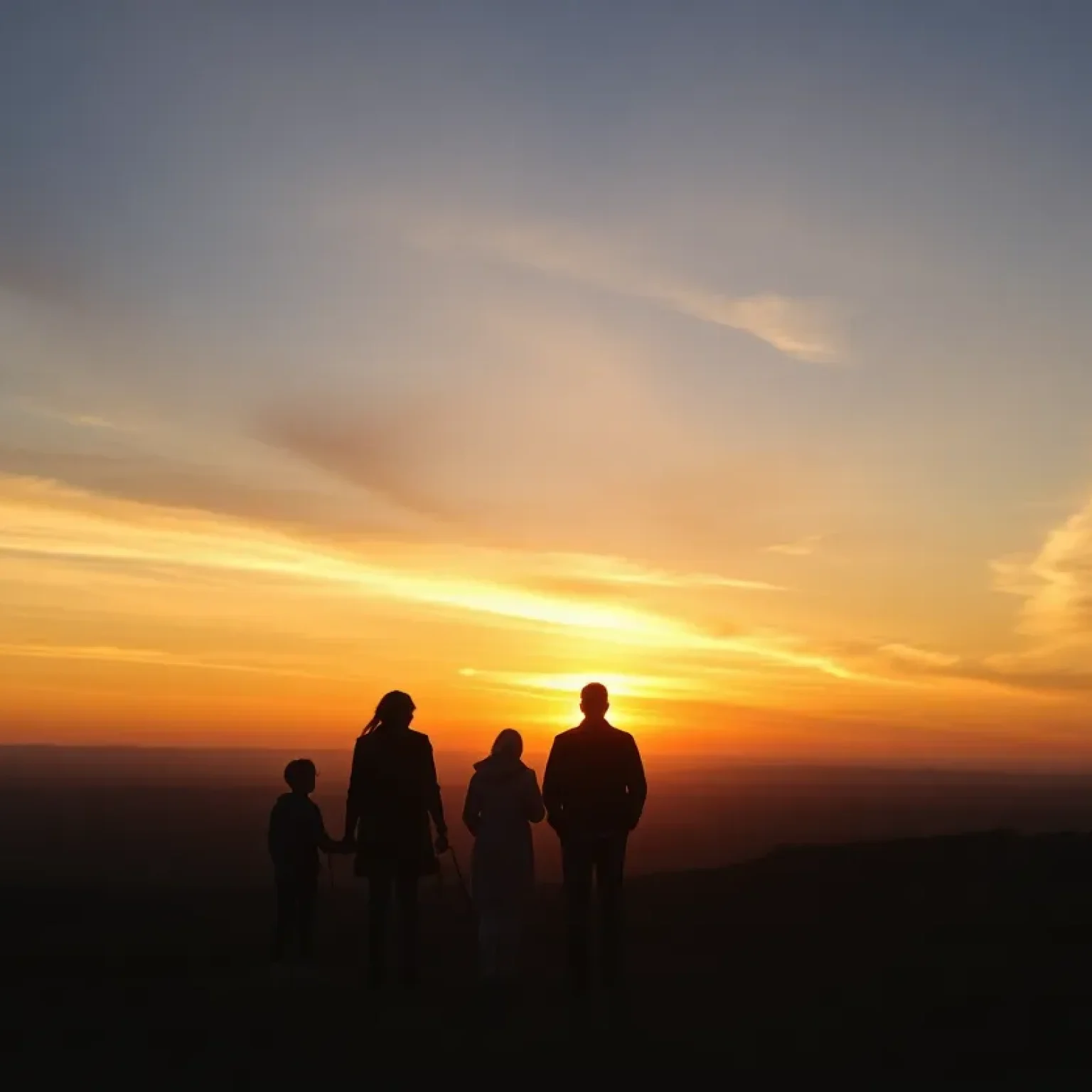 A sunset over a peaceful landscape symbolizing legacy and remembrance.
