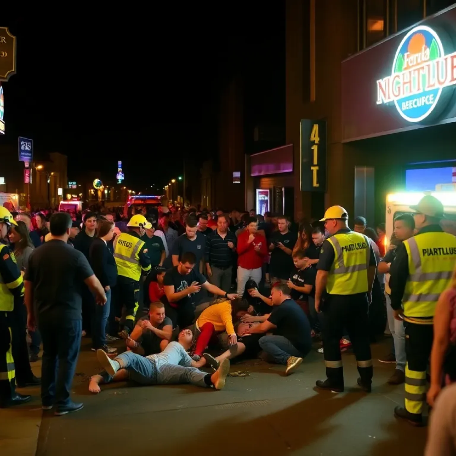 Vermont Hollywood Nightclub Chaos