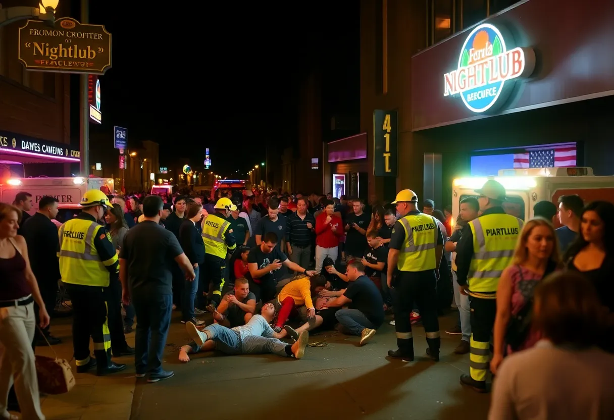 Vermont Hollywood Nightclub Chaos