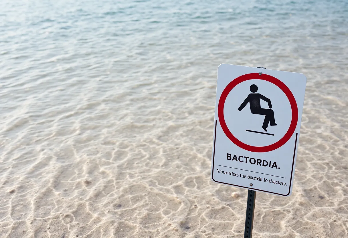 Warning Sign About Vibrio vulnificus