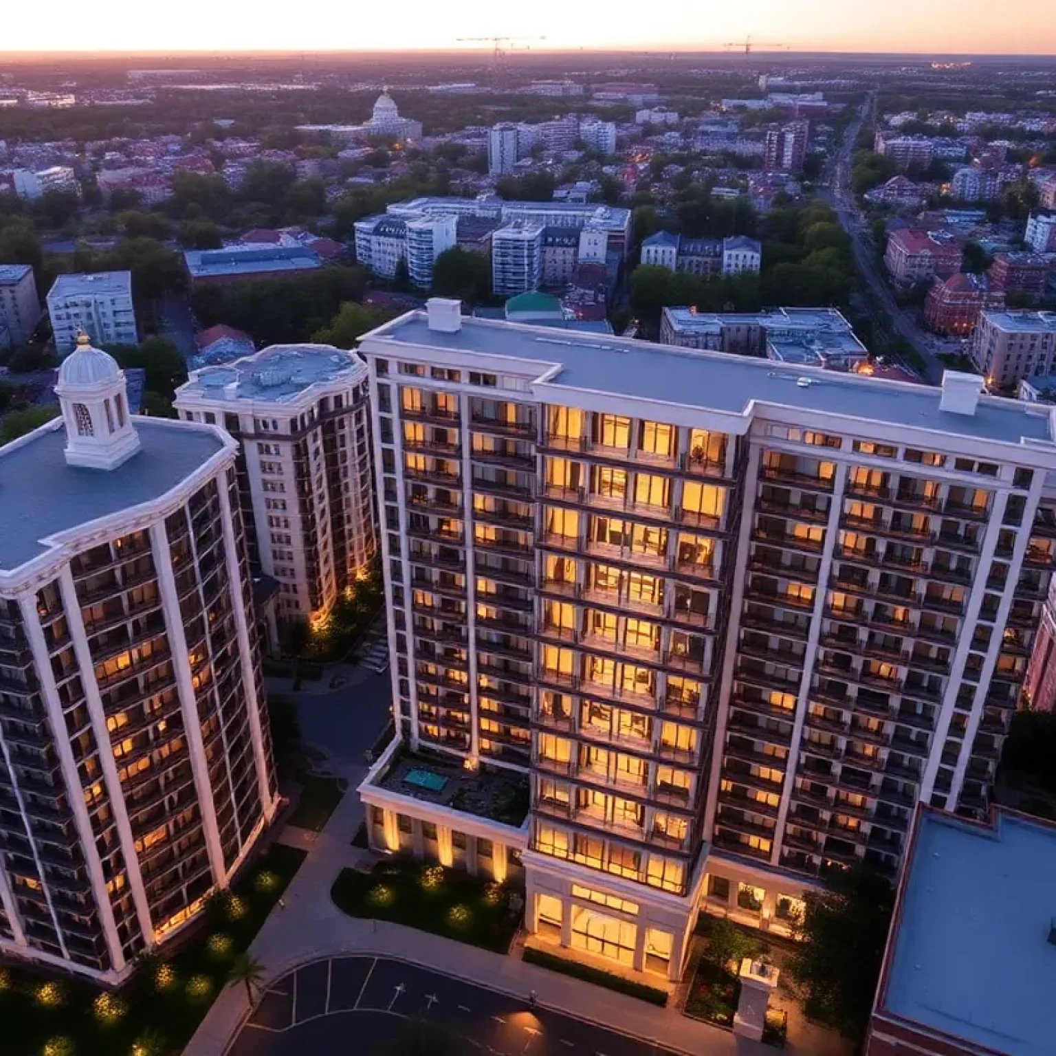 Luxury Waldorf Astoria Residences in St. Petersburg