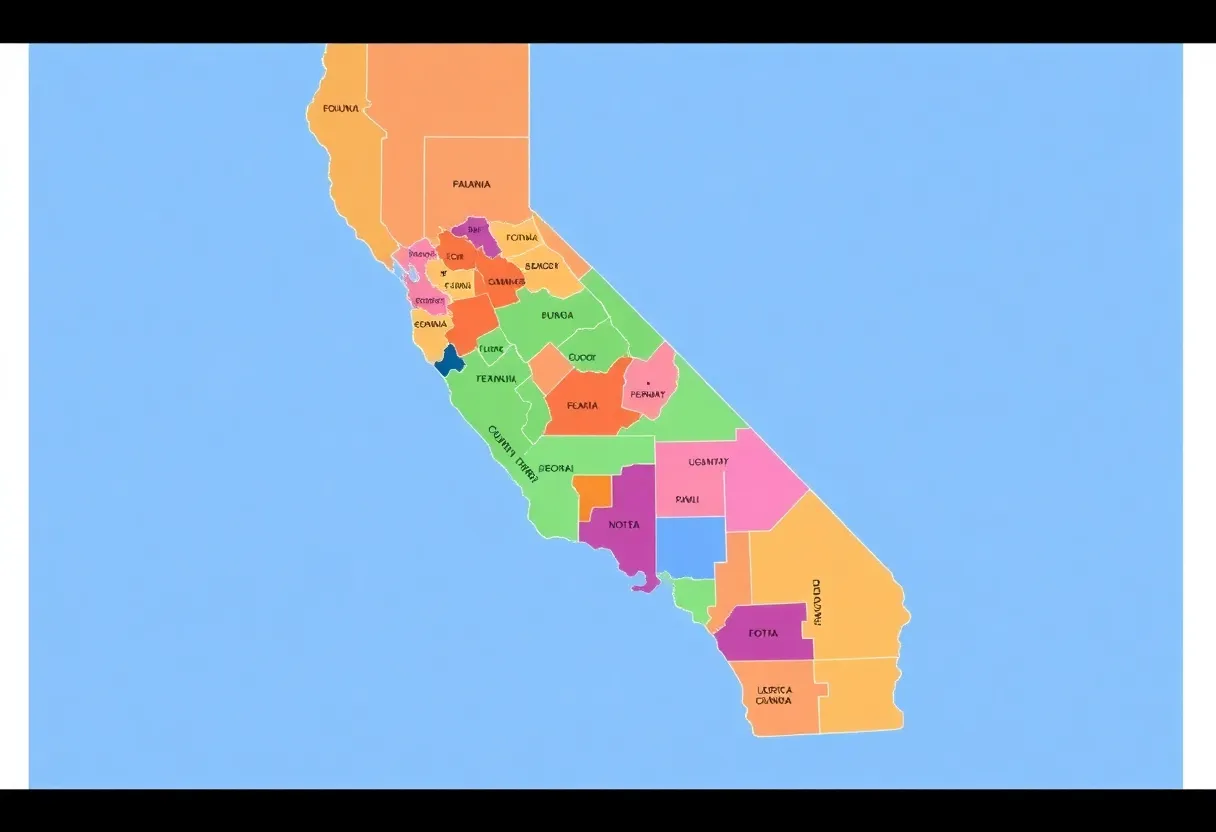 Proposed Congressional Districts in California