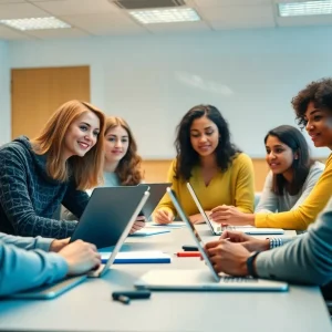 Teachers using AI tools in the classroom