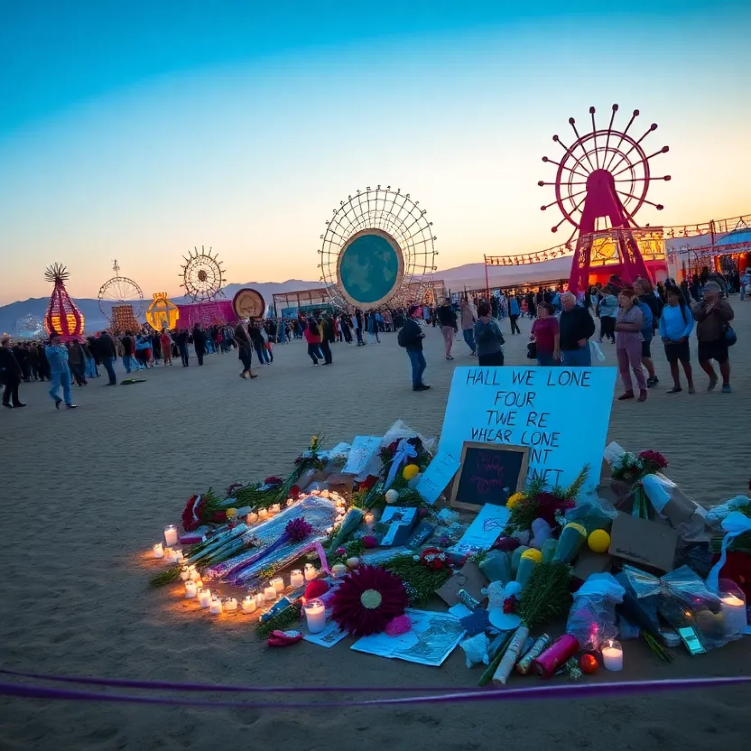 Burning Man Festival Tribute