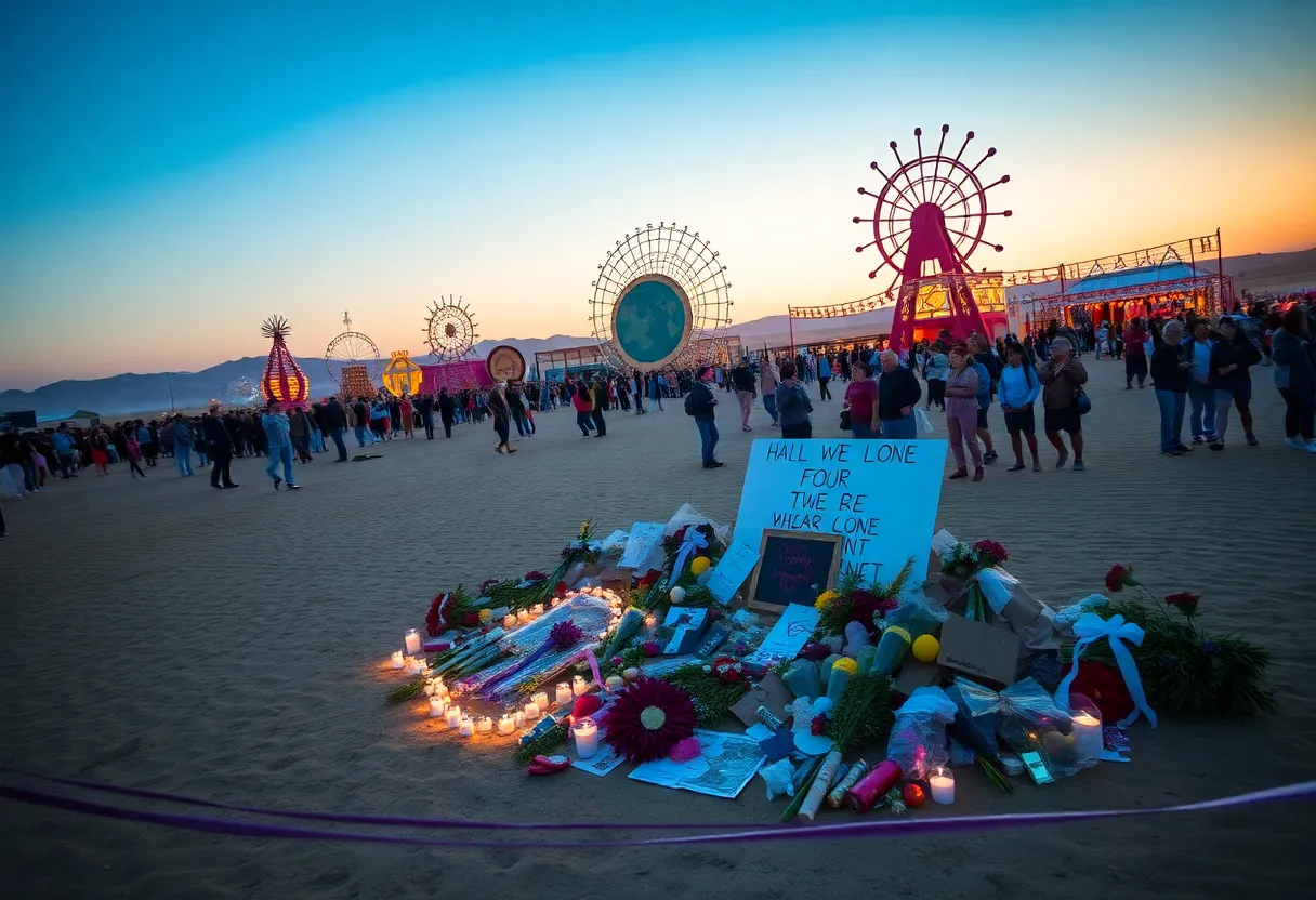 Burning Man Festival Tribute
