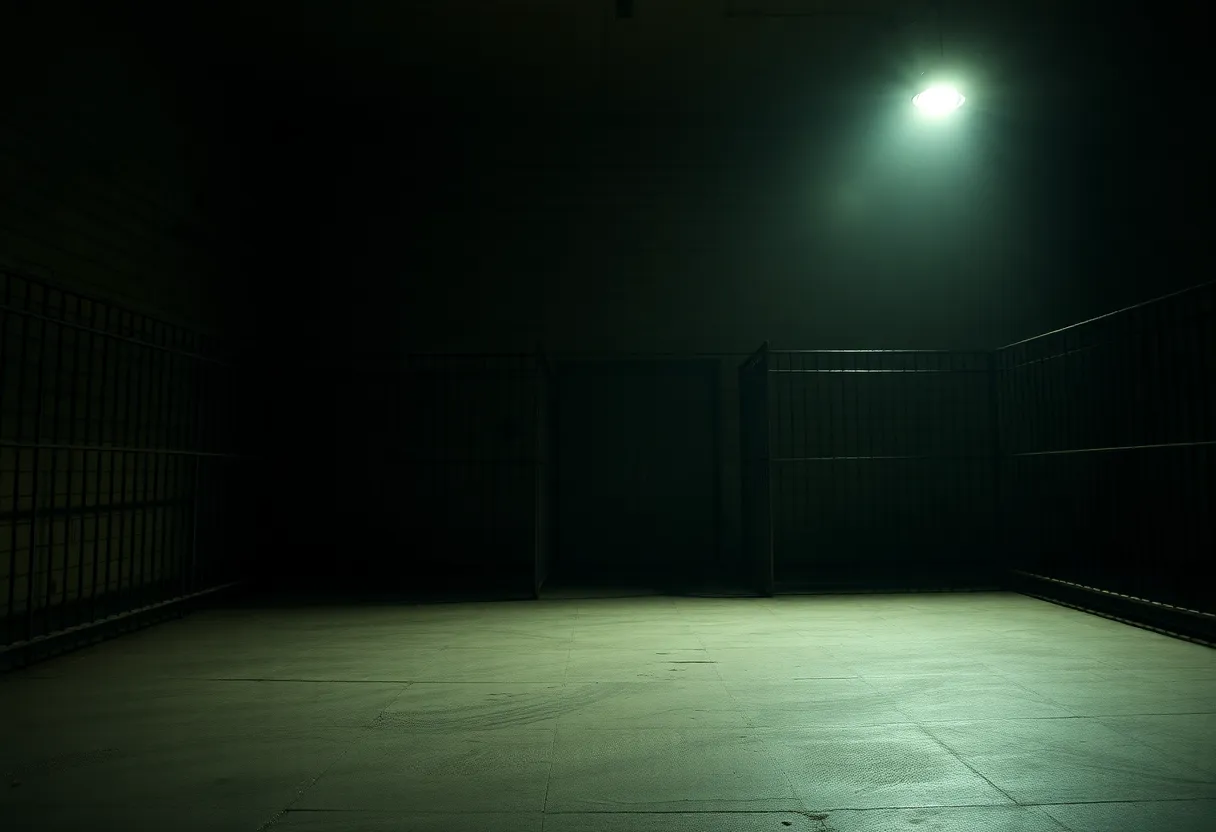 Execution chamber in Florida state prison