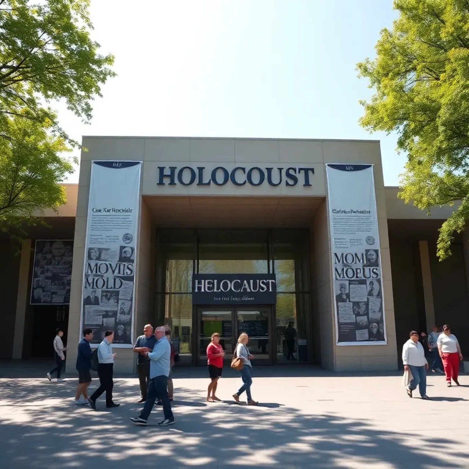Entrance of the Florida Holocaust Museum after renovations
