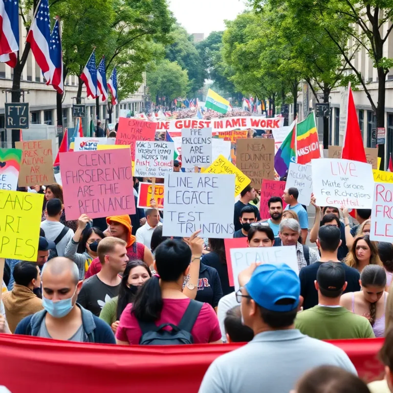 Florida Protests Against Trump