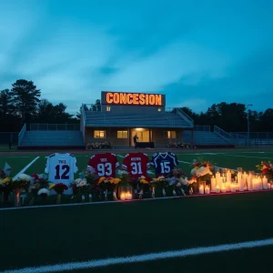 Memorial tribute for Gibbs High School football players