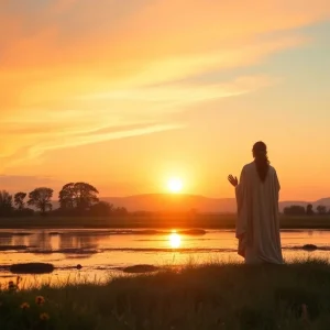 A beautiful serene landscape honoring Harriette Angsten's life.